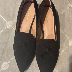 Cole Haan Women's Black Suede Flats